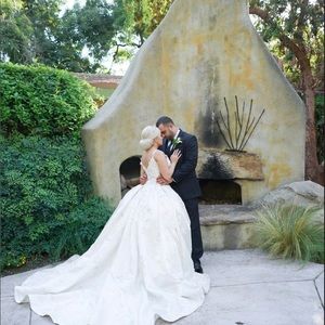 Ysa Makino designer wedding gown